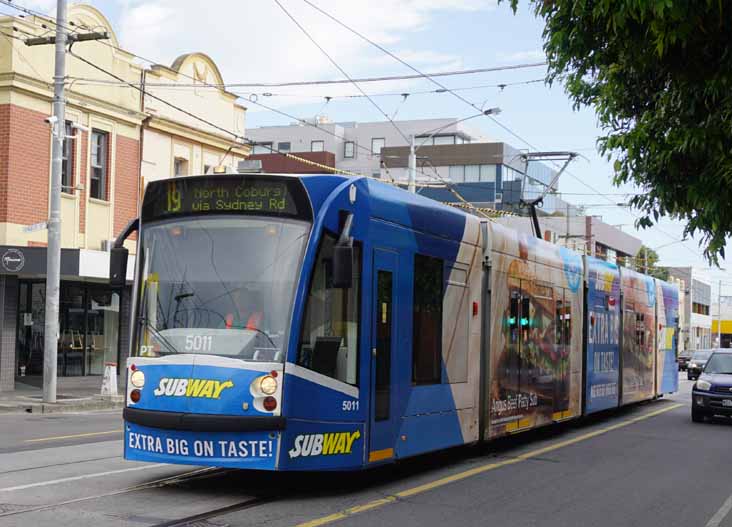 Yarra Trams Combino 5011 Subway